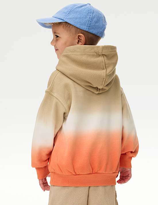 Cotton Rich Ombre Hoodie (2-8 Yrs)