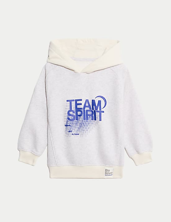 Cotton Rich Team Spirit Hoodie (2-16 Yrs)
