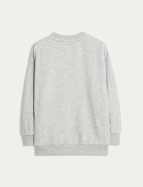 Cotton Rich Sweatshirt (2-8 Yrs)