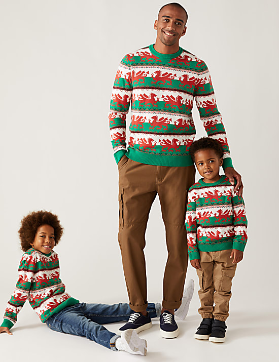 Mini Me Welsh Christmas Jumper