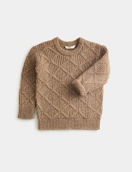 Cable Knit Jumper (2-8 Yrs)