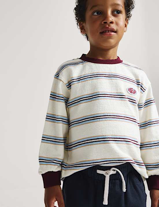 Relaxed Denim Cargo Jeans (2-8 Yrs)
