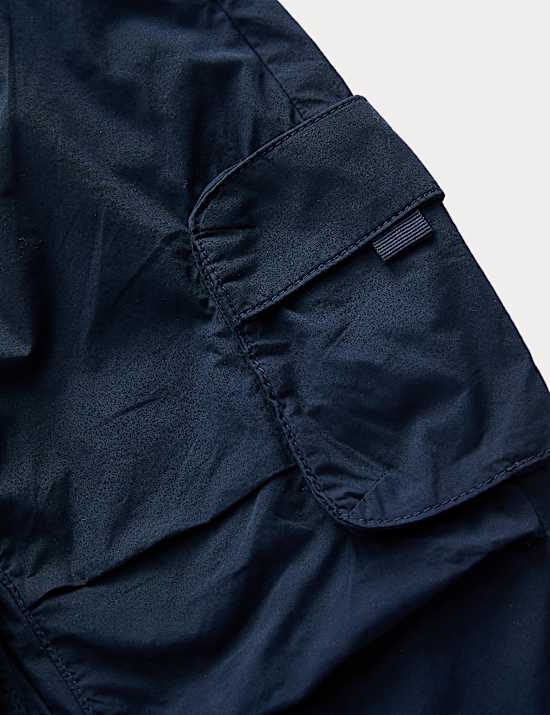 Pure Cotton Lined Cargo Joggers (2-8 Yrs)