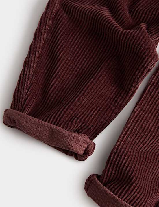 Pure Cotton Corduroy Trousers (2-8 Yrs)