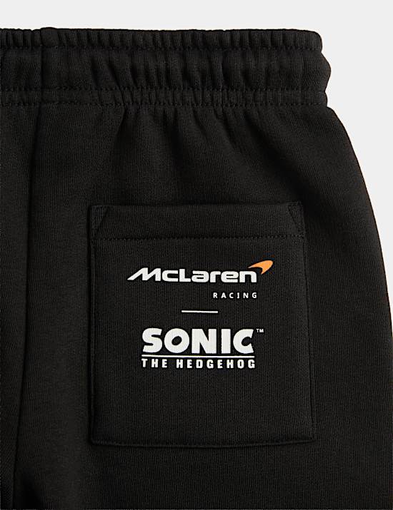 Cotton Rich Sonic&trade; X McLaren&trade; Joggers (2-8 Yrs)