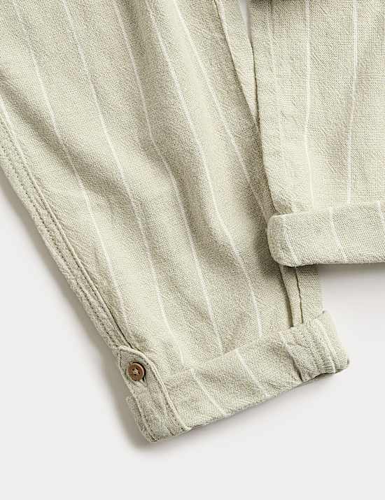 Linen Rich Trousers (2-8 Yrs)