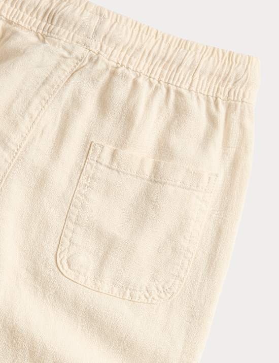 Linen Rich Trousers (2-8 Yrs)