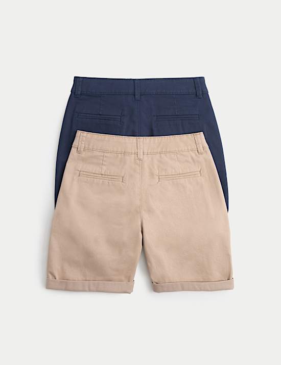 Short chino en coton (du 2 au 10 ans)
