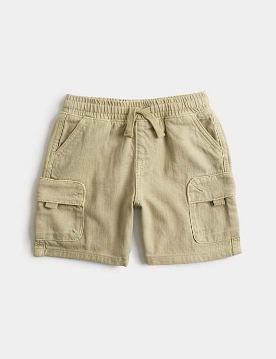 Cotton Rich Cargo Shorts (2-8 Yrs)