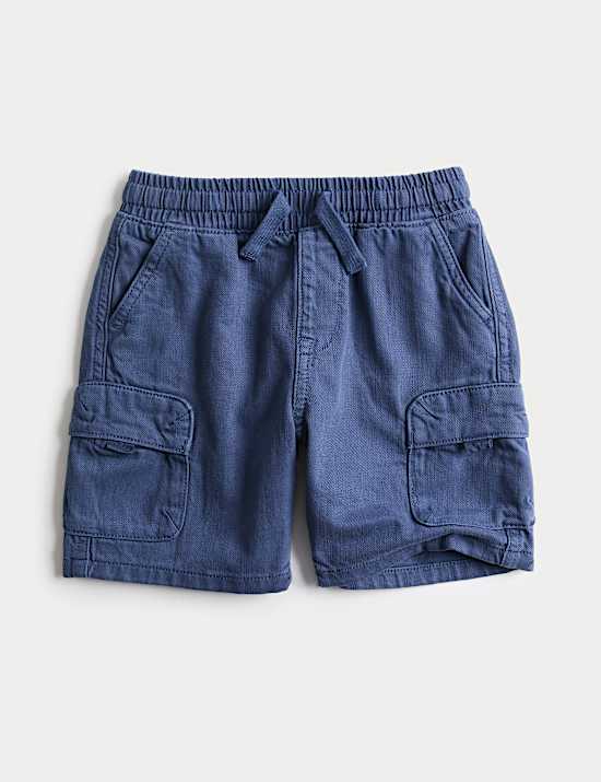 Cotton Rich Cargo Shorts (2-8 Yrs)