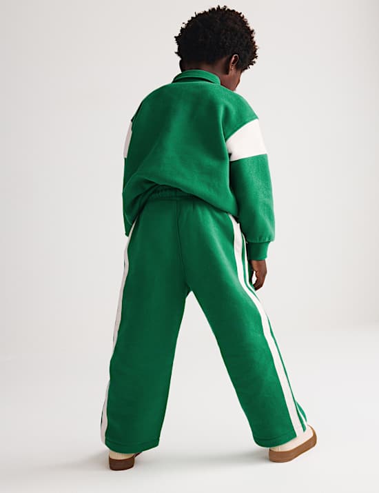 Sporty Wide Leg Joggers (2-8 Yrs)