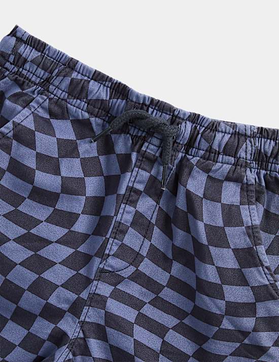 Cotton Rich Pull On Cargo Trousers (2-8 Yrs)