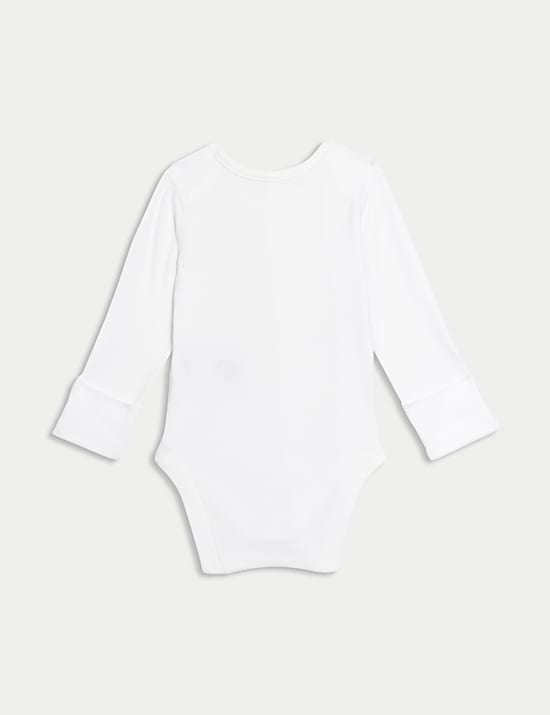 Pack de 5 bodies 100% algodón (2,3 kg-3 años)