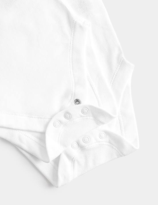 5 Pack Pure Cotton Bodysuits (5lbs-3 Yrs)