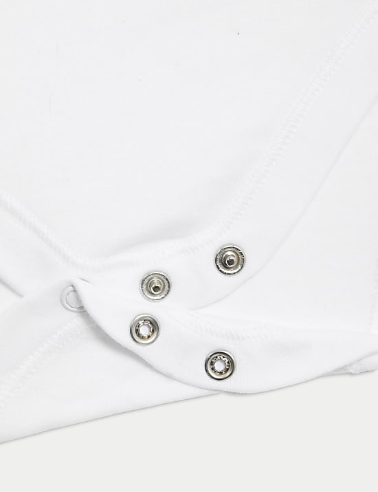 10er-Pack Kurzarm-Bodys aus reiner Baumwolle (2,9 kg–3 Jahre)