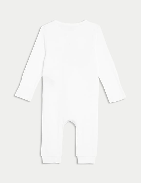 Φορμάκι ύπνου χωρίς πέλματα με σλόγκαν 'Daddy And Me' από 100% βαμβάκι (0-12 μηνών)