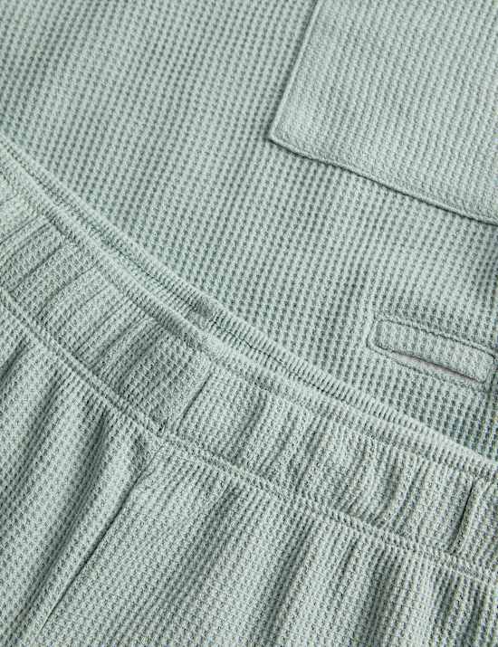 Adaptive Cotton Blend Waffle Pyjamas (1-16 Yrs)