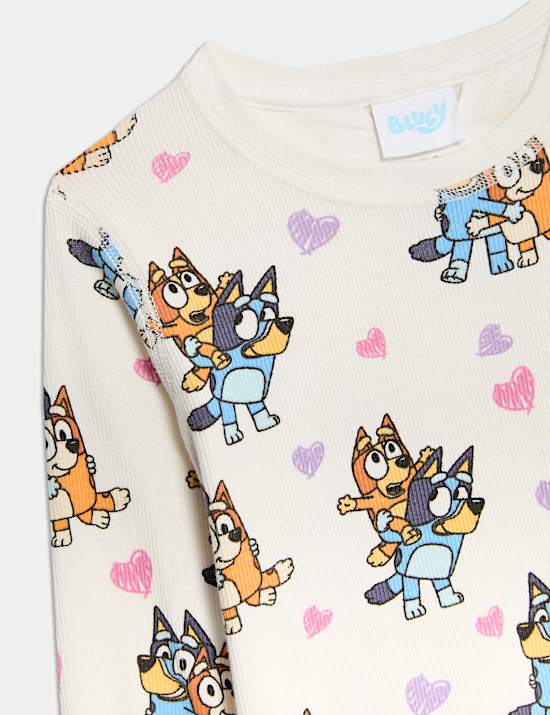 Pijama acanalado adaptable Bluey™ (1-8 años)
