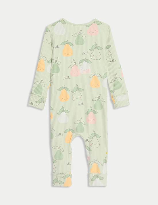3 Pack Cotton Rich Sleepsuits (6&frac12;lbs-3 Yrs)