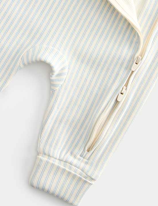 3 Pack Cotton Rich Sleepsuits (6&frac12;lbs-3 Yrs)