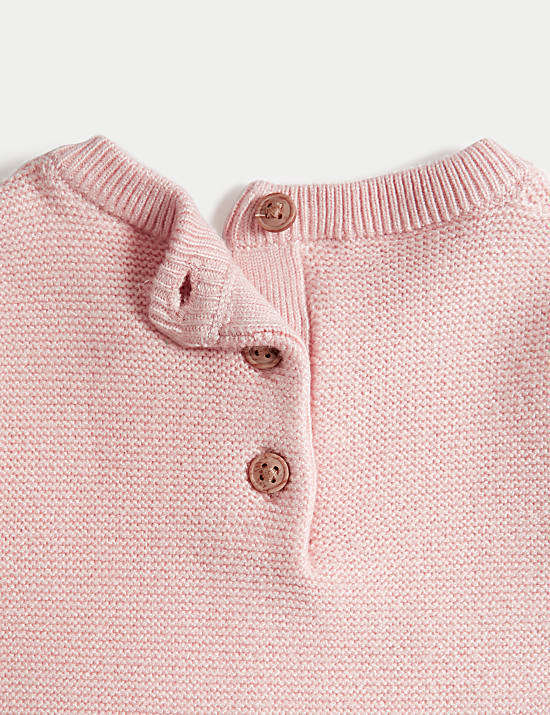 2pc Knitted Bunny Outfit (7lbs-1 Yrs)