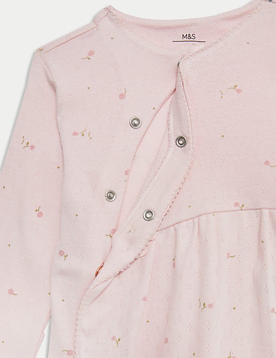 4pc Cotton Rich Tulip Gift Set (0-9 Mths)