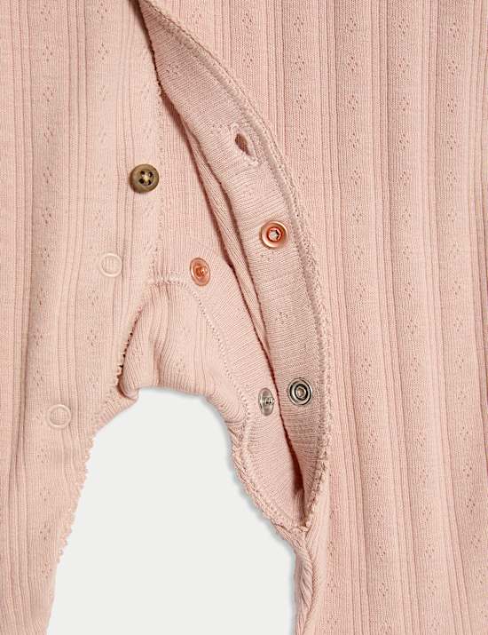 4pc Cotton-Rich Floral Starter Set (0-9 Mths)