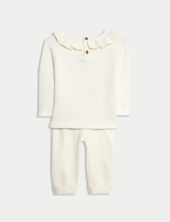 Ensemble 2 pièces en maille (jusqu’au 12 mois)