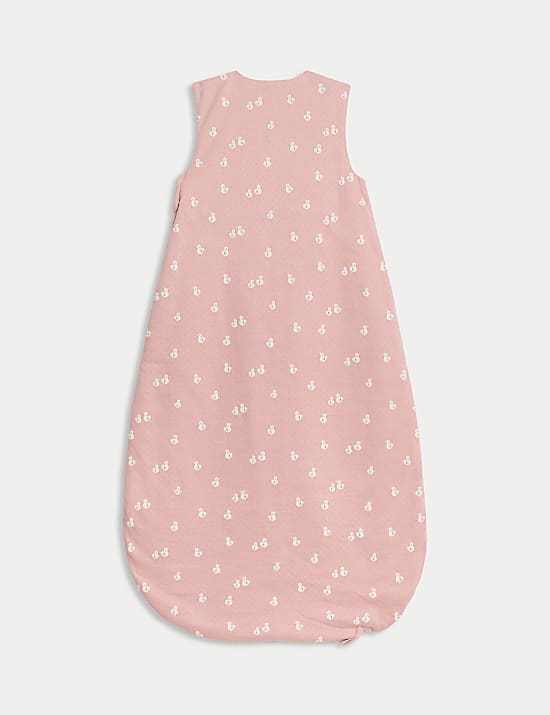 Pure Cotton 1.5 Tog Duck Print Sleeping Bag (0-3 Yrs)