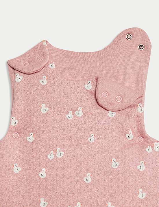 Pure Cotton Duck Print 3.5 Tog Sleeping Bag (0-3 Yrs)