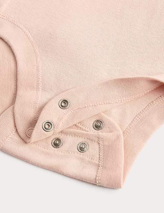 Body z čist&eacute; bavlny, 5 ks (3,2 kg &ndash; 3 roky)