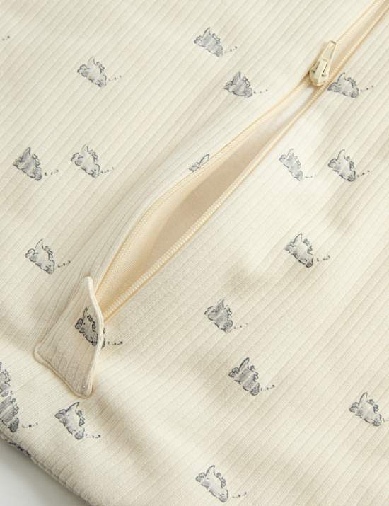 Saco de dormir 100 % algod&oacute;n con resistencia t&eacute;rmica de 2,5 tog con dise&ntilde;o de dinosaurios (0-3 a&ntilde;os)
