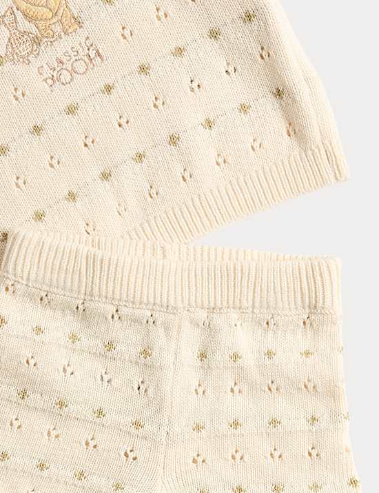2 Piece Pure Cotton Winnie the Pooh&trade; Outfit (0-2 Yrs)
