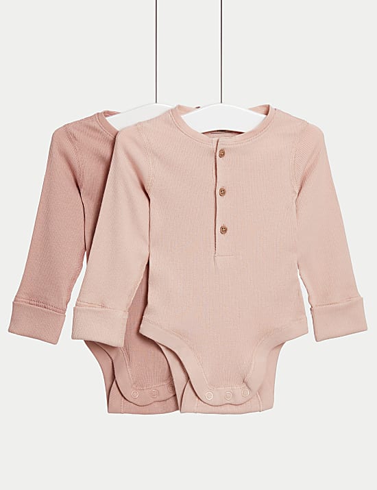 Φορμάκια από 100% βαμβάκι, σετ των 2 (0-3 ετών)