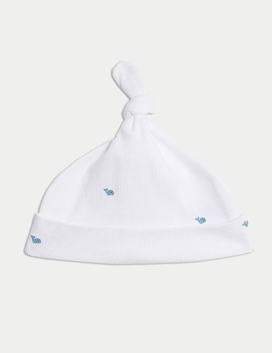 Conjunto para primerizos de 4 piezas de algod&oacute;n con motivos n&aacute;uticos (0-12 meses)