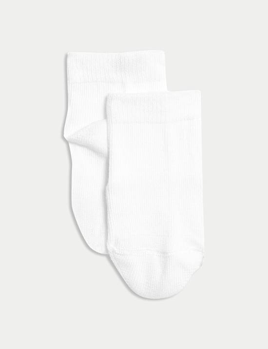 2pc Striped Romper with Socks (0-12 Mths)