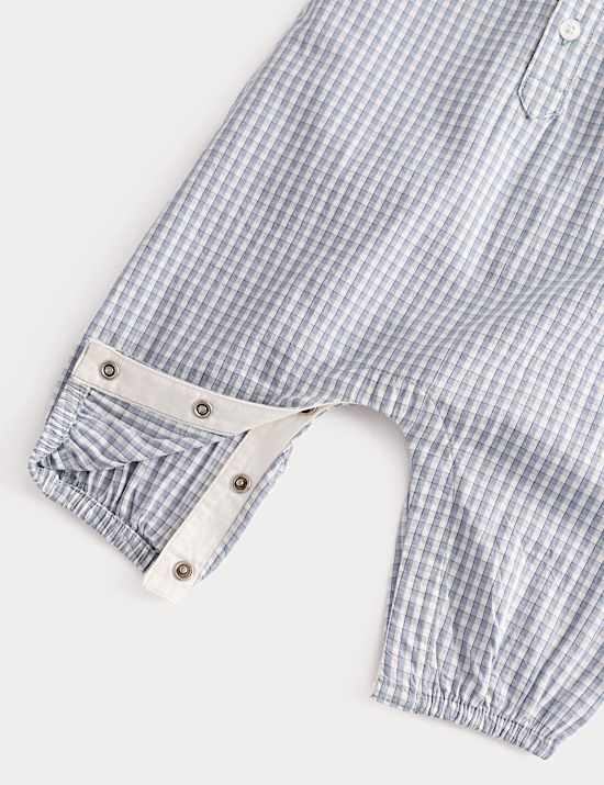 Pure Cotton Romper & Hat Outfit (7lbs-2 Yrs)