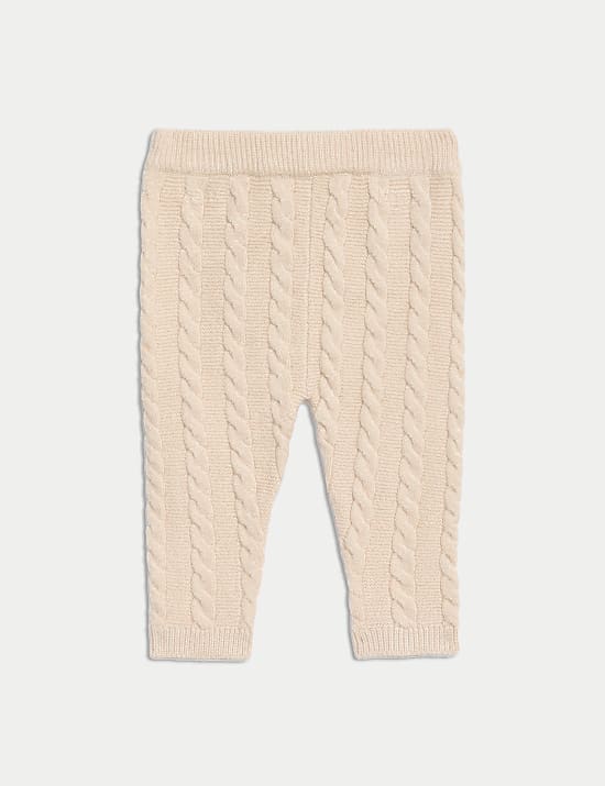 Ensemble 2 pi&egrave;ces en maille (jusqu'au 12 mois)
