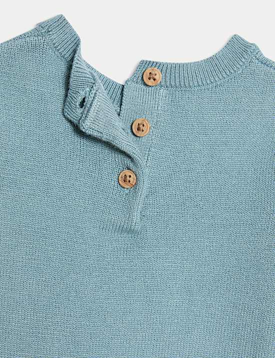 2pc Whale Knitted Outfit (7lbs-1 Yrs)