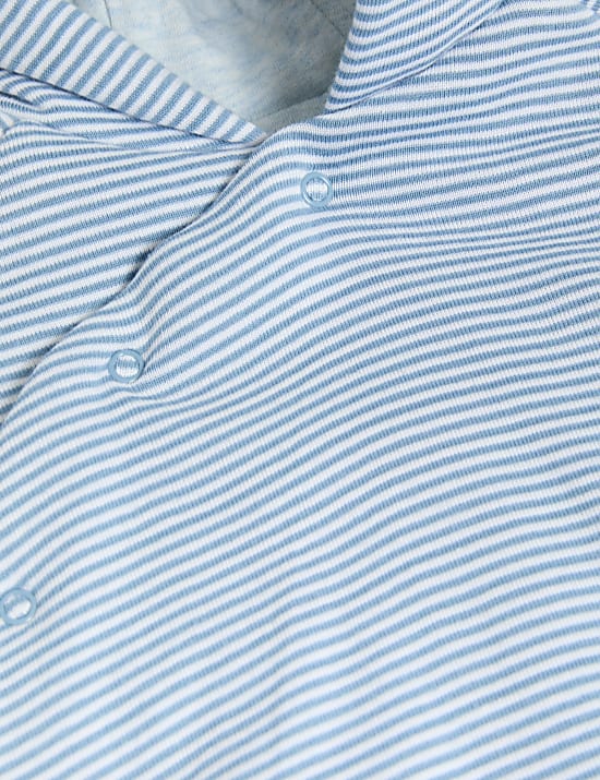 Pure Cotton Hooded Jacket (7lbs-1 Yrs)