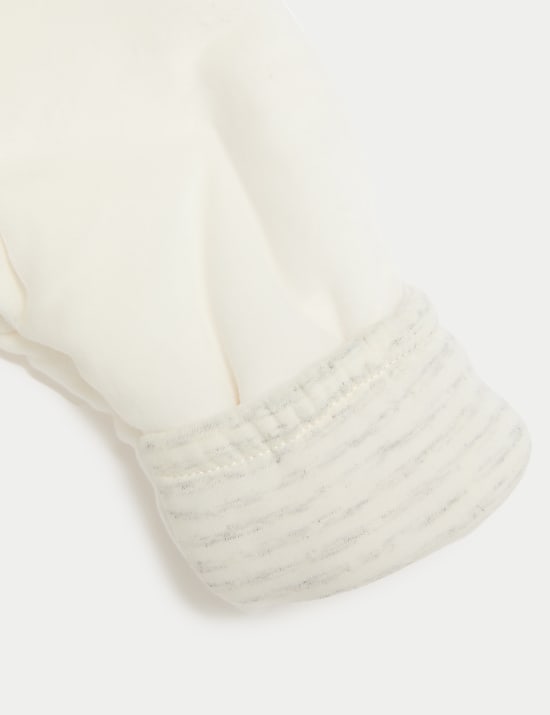 Velour Bear Pocket Hooded Pramsuit (0-12 Mths)