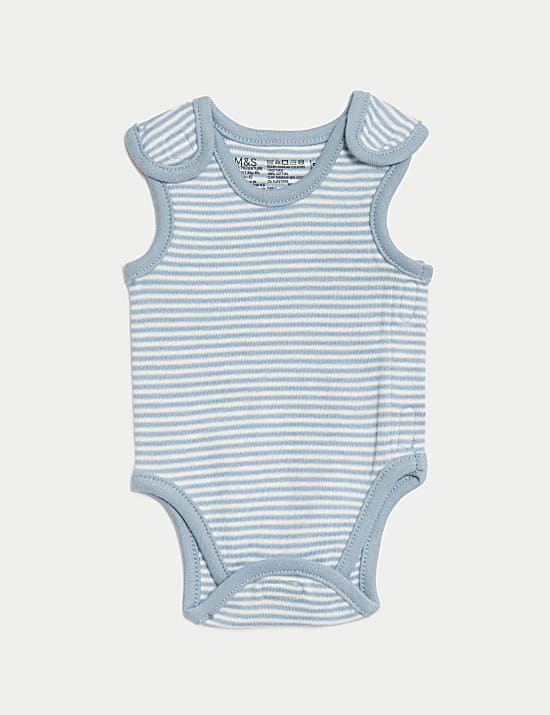 Ensemble 8 pièces pour prématuré 100 % coton à motif éléphant