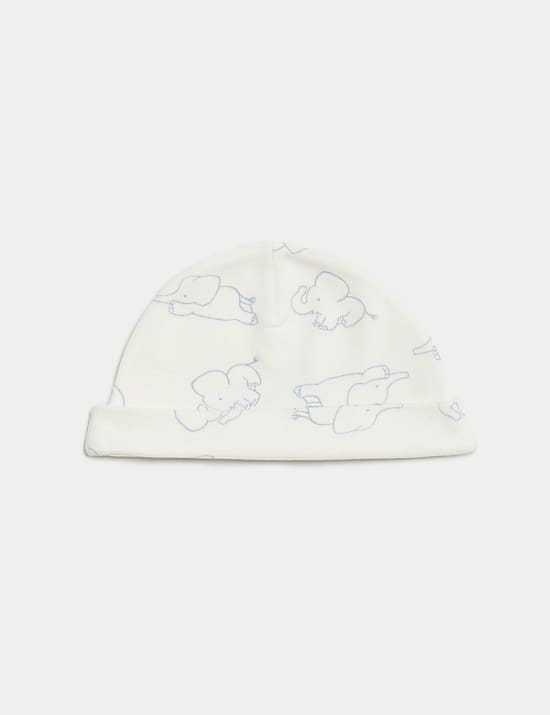 Ensemble 8 pièces pour prématuré 100 % coton à motif éléphant