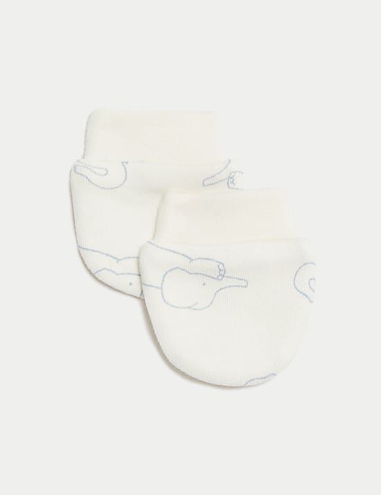 Ensemble 8 pièces pour prématuré 100 % coton à motif éléphant