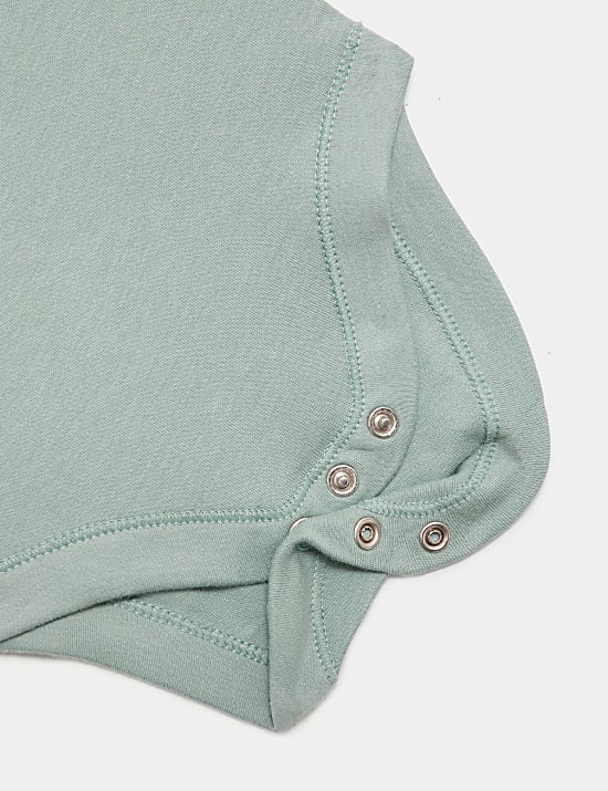 5er-Pack Bodys aus reiner Baumwolle (3 kg – 3 J.)