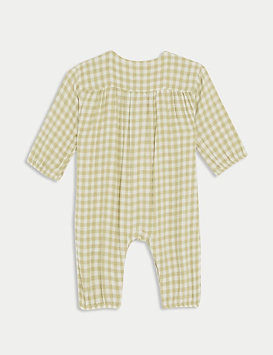 Pure Cotton Snack Time Romper (0-3 Yrs)
