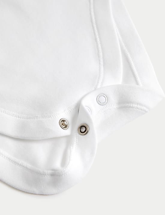 3pk Pure Cotton Adaptive Bodysuits (3-16 Yrs)