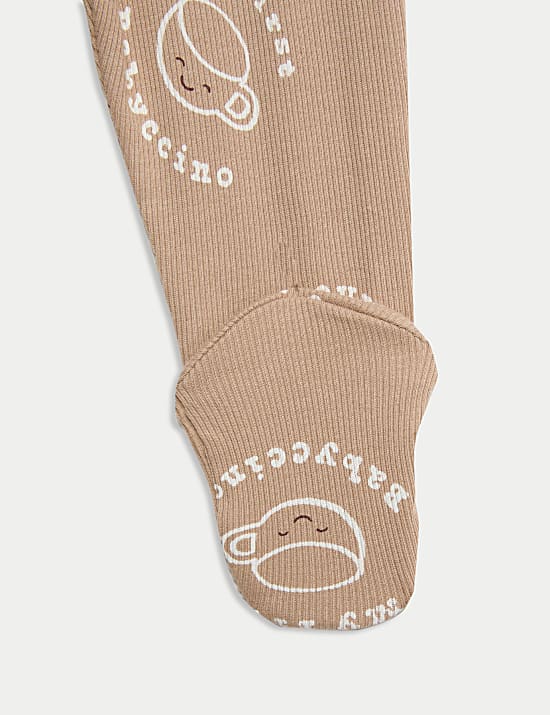 3pc Cotton Rich Babyccino Gift Set (7lbs-1 Yrs)