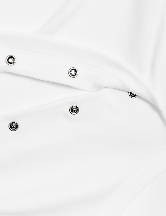 3pk Adaptive Pure Cotton Bodysuits (7lbs–16 Yrs)