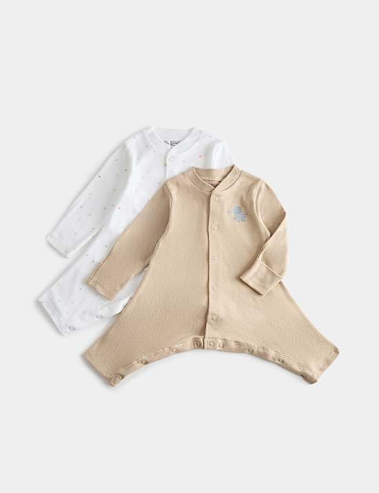 2 Pack Hip Dysplasia Sleepsuits (7lbs-1 Yrs)